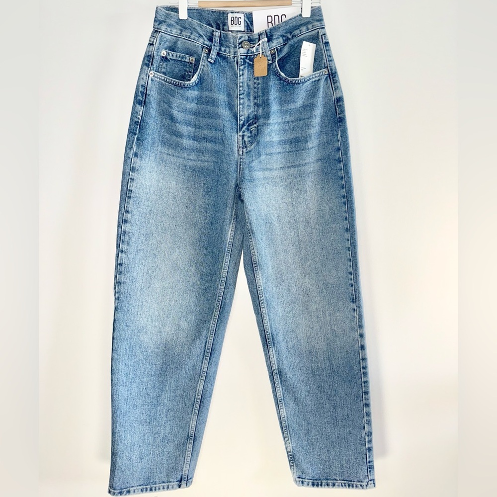 BDG Women's High Rise Jeans - Light Blue